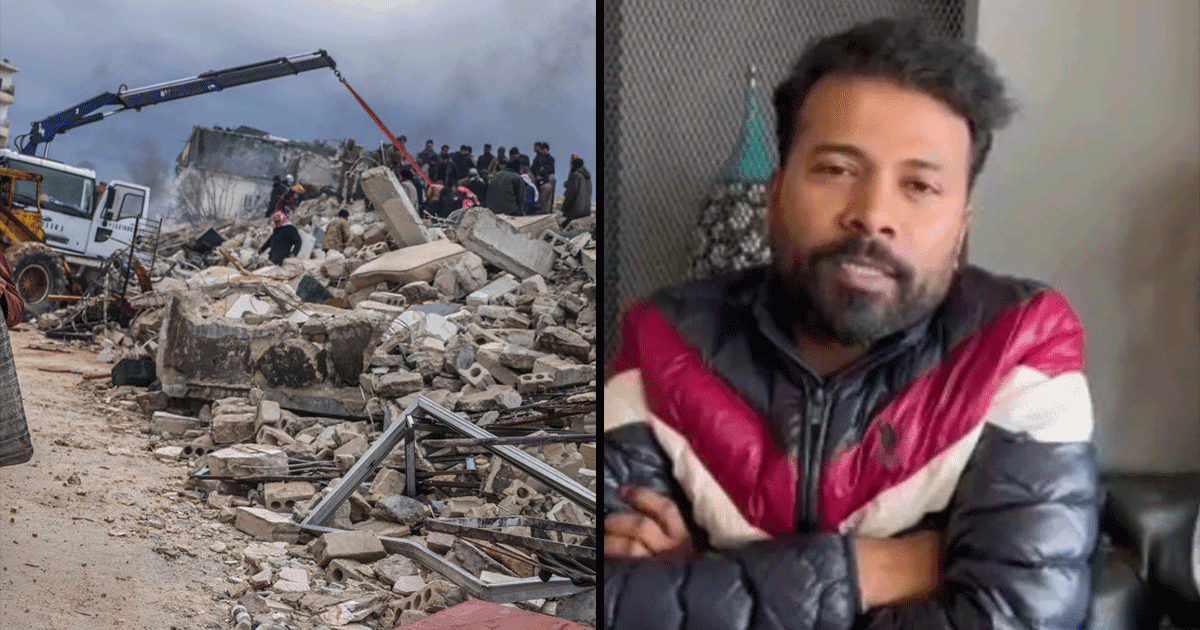 MP का बेटा तुर्की के भूकंप पीड़ितों की मदद के लिए आगे आया, रहने-खाने की फ़्री में की व्यवस्था