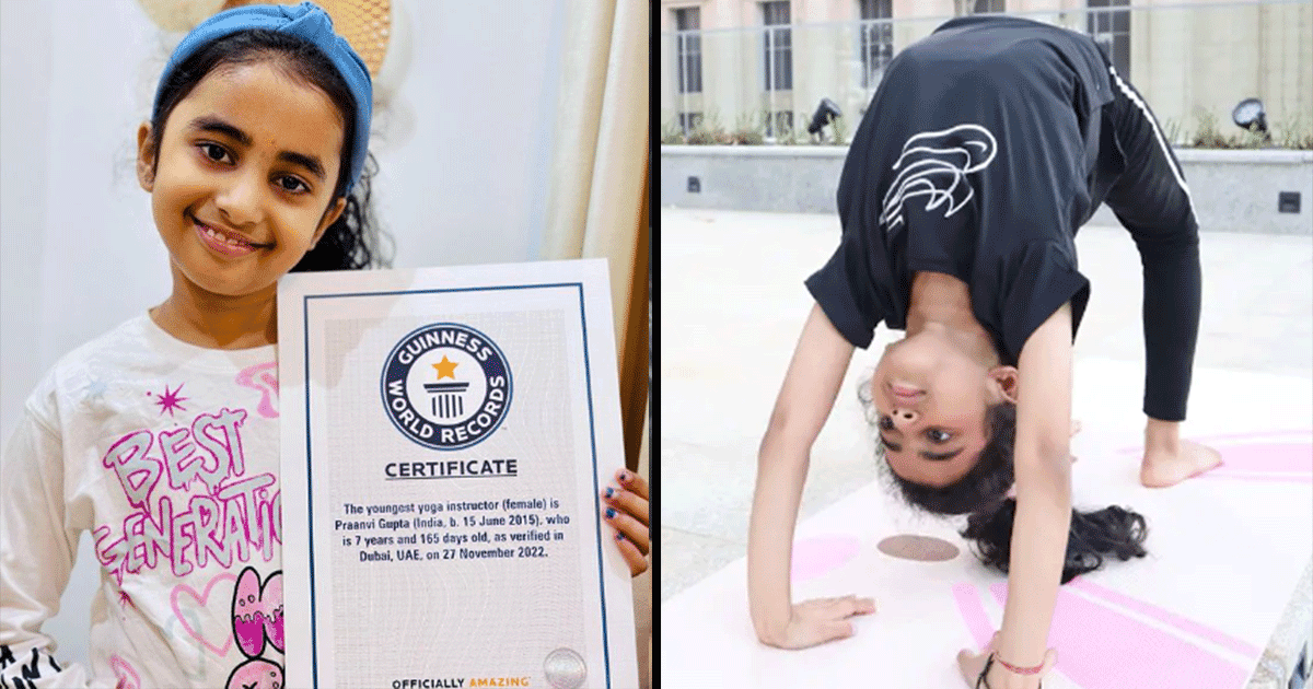 कौन है 7 साल की प्राणवी गुप्ता, जिसने दुनिया की सबसे कम उम्र की Yoga Trainer बनकर रचा इतिहास