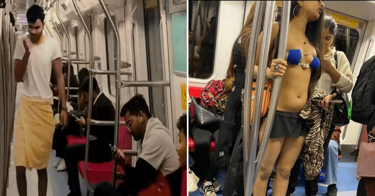 Delhi Metro Viral Outfits: कभी बिकिनी तो कभी… देखिए दिल्ली मेट्रो में कब-कब ड्रेस पर मचा बवाल