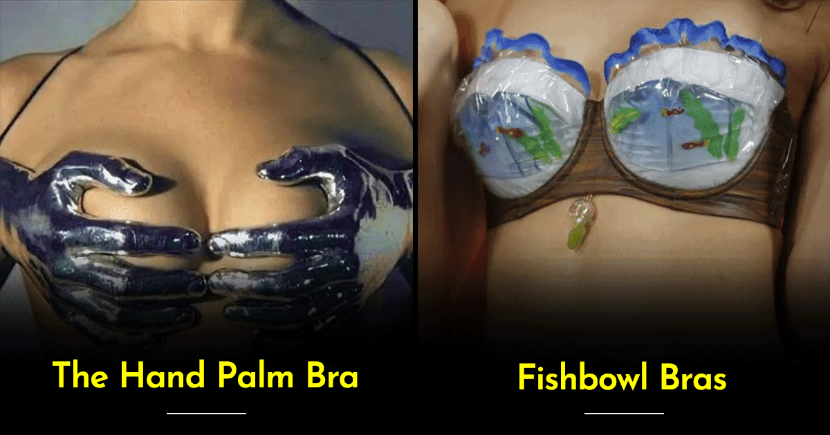 The Hand Palm Bra से लेकर Fishbowl Bra तक, ये 10 Bra देखकर इन्हें बनाने वाले पर शक़ होगा