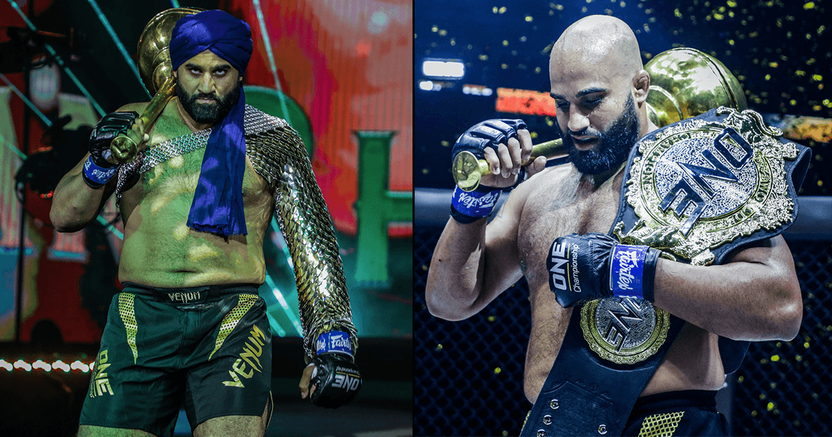 गर्व: सिर पर पगड़ी, हाथ में गदा… भारतीय मूल का पहला MMA चैंपियन जो बढ़ा रहा हमारी संस्कृति का मान