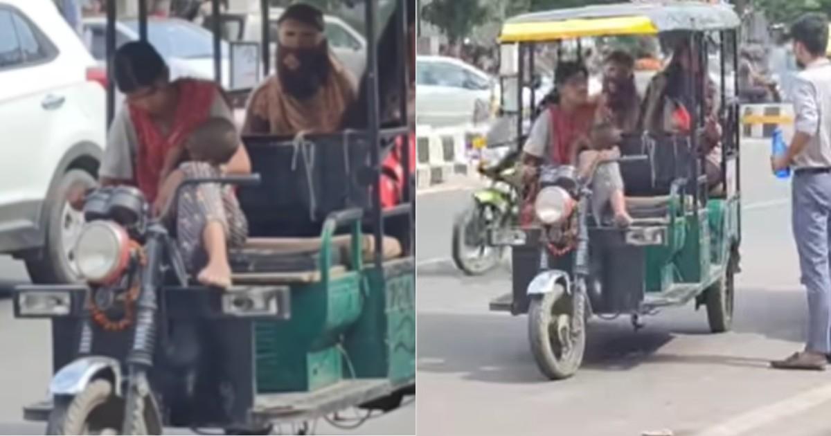 बच्चा गोद में लेकर ई-रिक्शा चलाती मां का वीडियो वायरल, लोग बोले ‘वीडियो बनाने से अच्छा कोई मदद करो’
