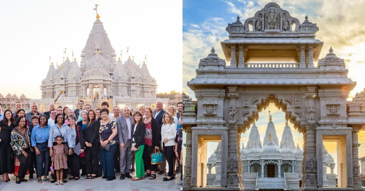 अमेरिका में बना दुनिया का दूसरा सबसे बड़ा ‘हिंदू मंदिर’, देखिए इस मंदिर की ये 10 ख़ूबसूरत तस्वीरें