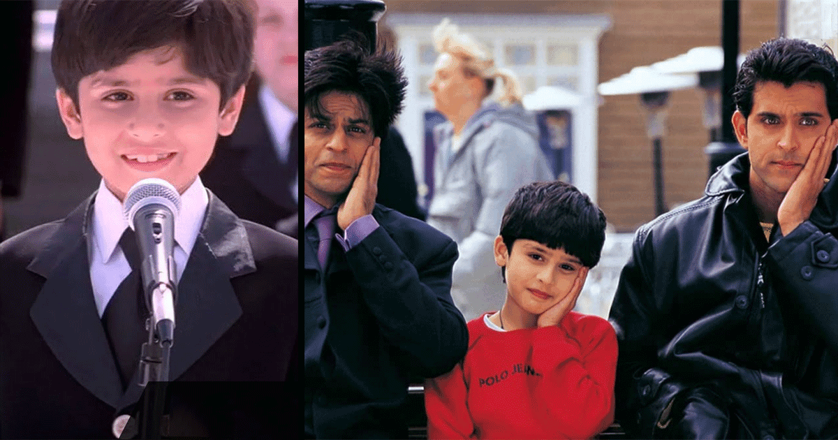 कभी ख़ुशी कभी ग़म में SRK का बेटा बना था ये बच्चा, अब बन गया है हैंडसम हंक